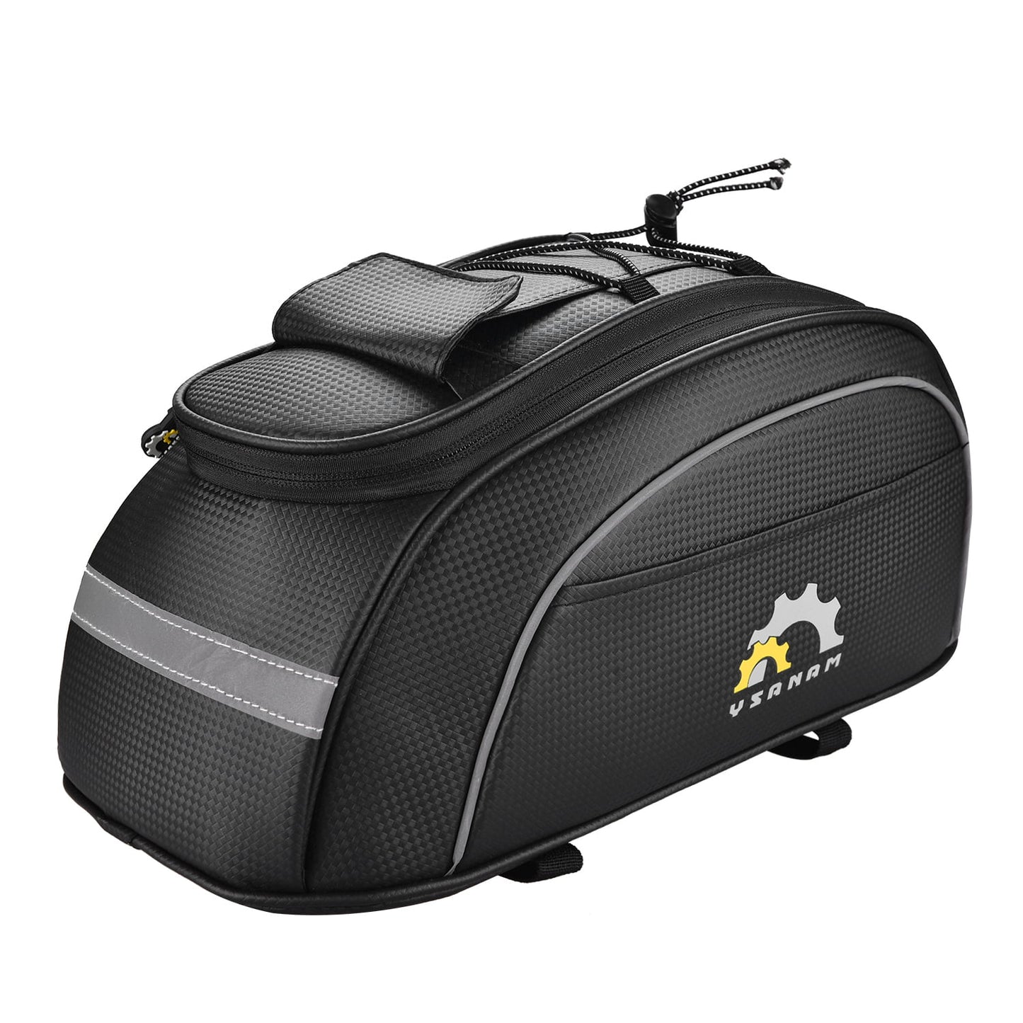 Waterproof cycling insulated cooler bag mtb bike trunk bag rear rack bag storage luggage carrier bag pannier