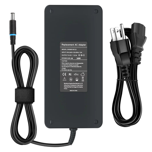 240w 180w dell ac adapter laptop charger fit for dell alienware 15 17 r1 r2 r3 r4 r5 m15 m17 m11x m14x m17x g3 g5 g7 precision 7710 7540 m6400 m6500 m6700 m6800 m4300 power supply cord