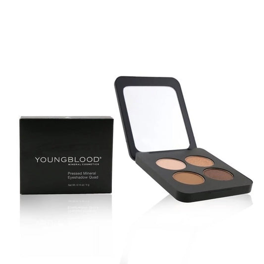 Youngblood pressed mineral eyeshadow quad - sweet talk 4g/0.14oz