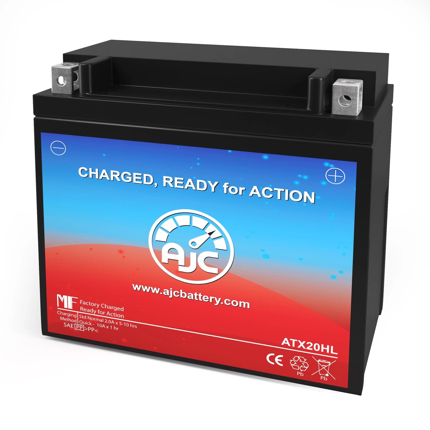 Bombardier mx z renegade 600 600cc 12v snowmobile replacement battery (2004-2013) - this is an ajc brand replacement