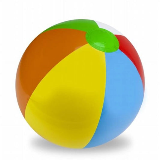 24 in. six-color beach ball