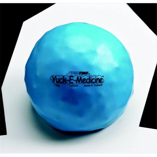 Sportime  3.3 lbs&#44; 6.5 in. yuck-e-medicine ball - blue