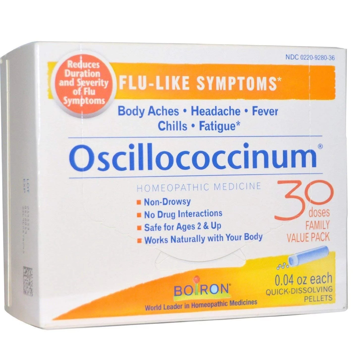 Boiron - oscillococcinum 30 dose pack of 8