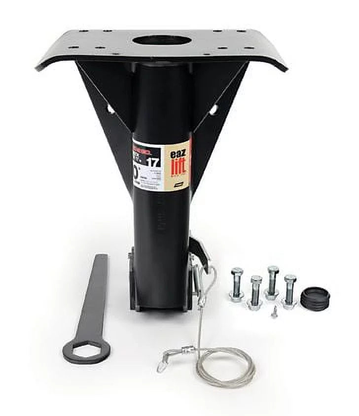 Camco eaz-lift camper/rv gooseneck adapter | converts a 5th wheel trailer to gooseneck | rated for 30,000lbs (48490)