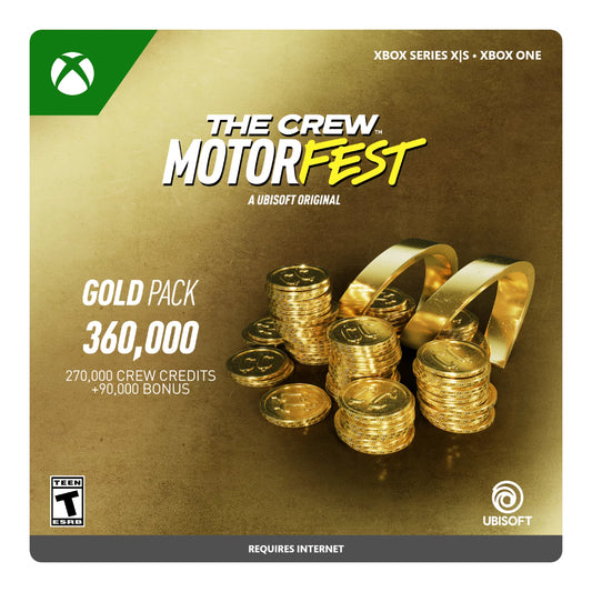 The crew motorfest vc gold pack - xbox one, xbox series x|s [digital]