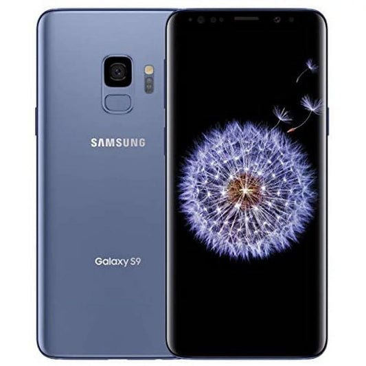 Restored samsung galaxy s9 g960u 64gb unlocked gsm 4g lte android phone coral blue (refurbished)