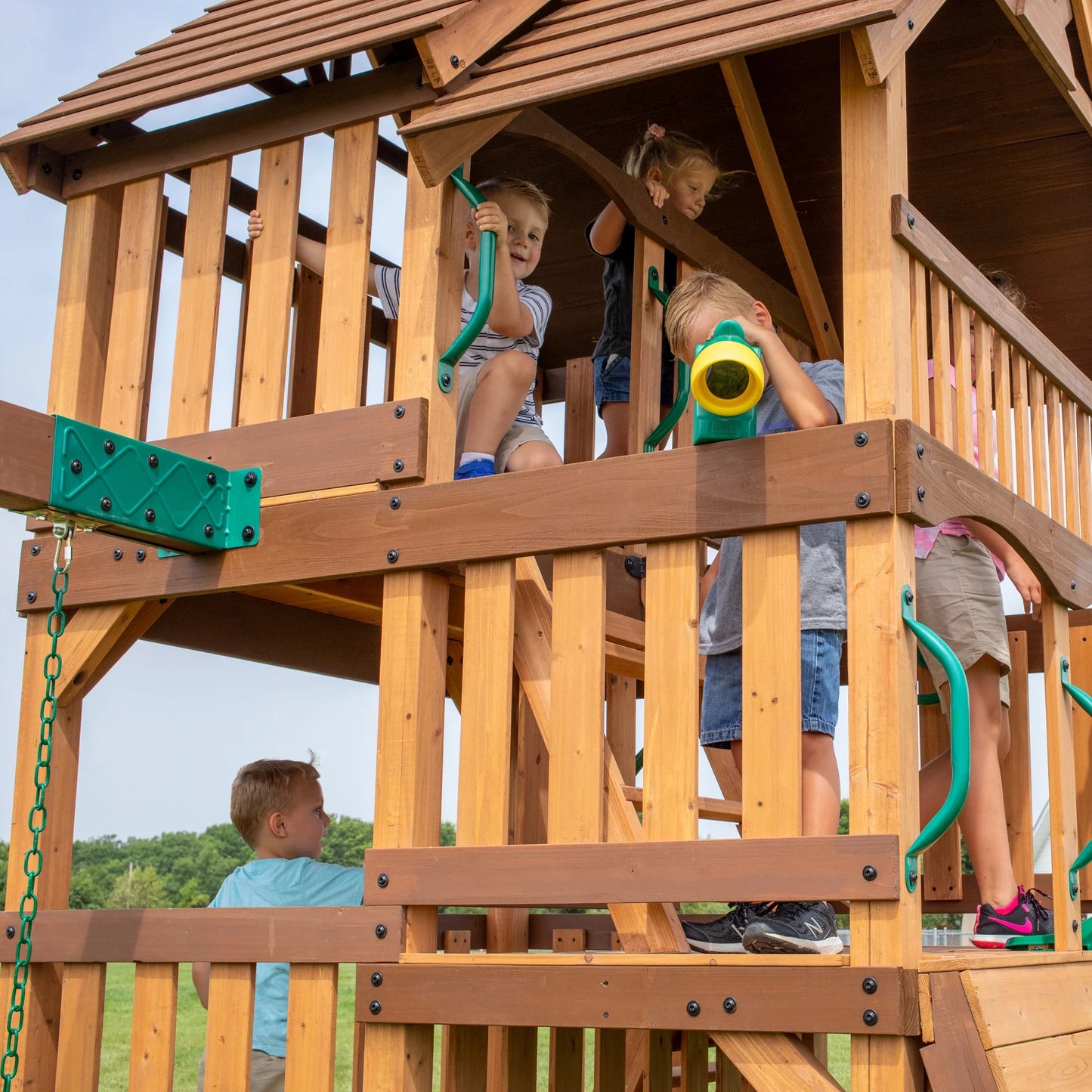 Backyard discovery highlander swing set