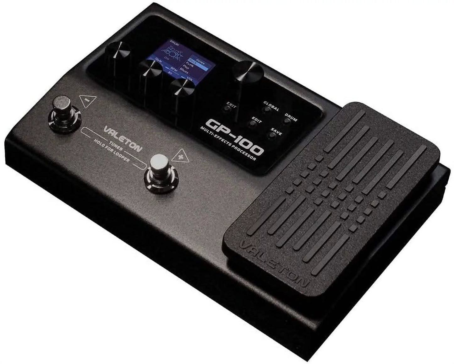 Valeton gp-100 multi-effects processor, (with 9v power supply)