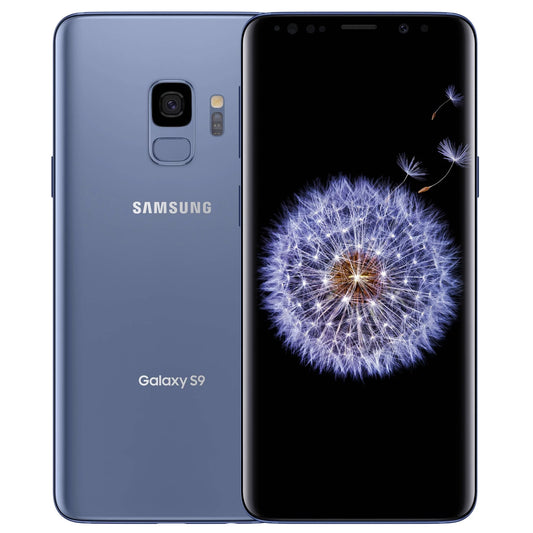 Samsung galaxy s9 g960u 64gb at&t locked - coral blue (used)