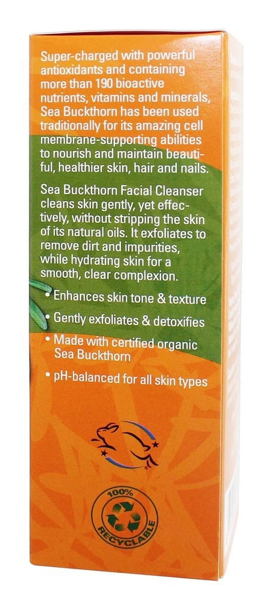 Seabuckwonders himalayan sea buckthorn exfoliating facial cleanser