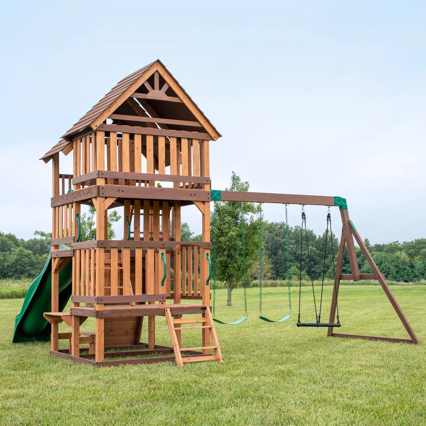 Backyard discovery highlander swing set