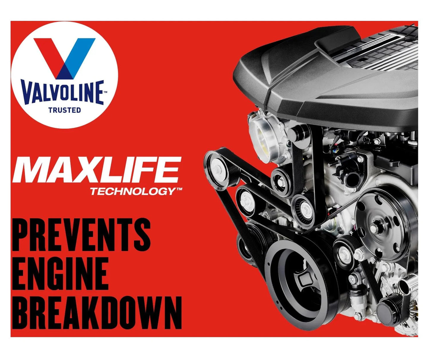 Valvoline high mileage maxlife 5w-30 synthetic blend motor oil 12 qt garage box