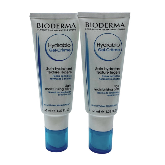 Bioderma hydrablo gel cream normal & combination sensitive skin 1.33 oz duo