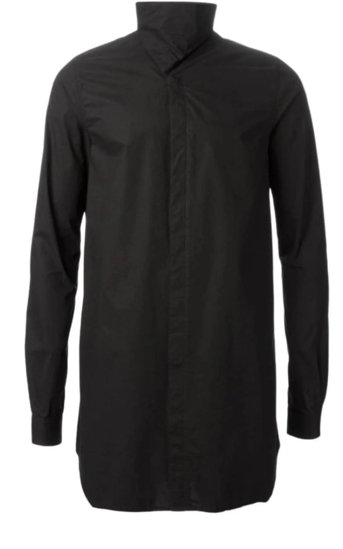 Black cotton island shirt