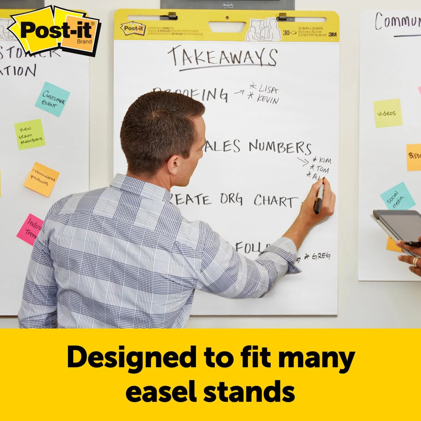 3m post-it easel pad