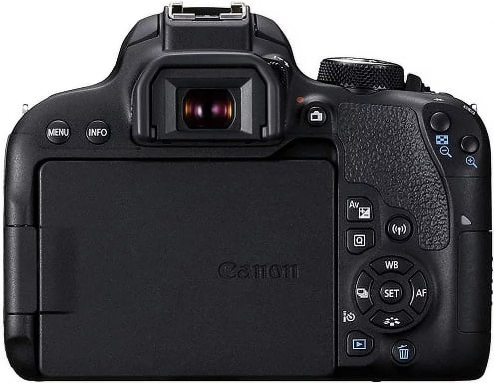 Canon eos 800d 24.2mp digital slr camera w/ ef-s 18-55mm lens