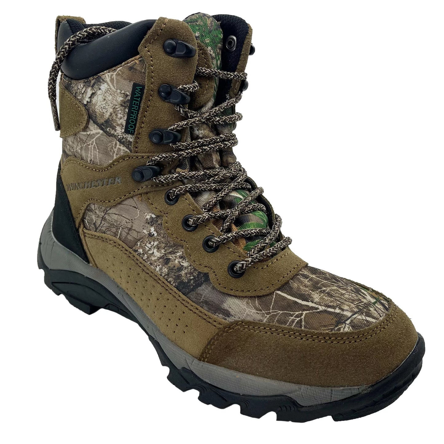 Winchester men’s bobbcat realtree edge waterproof hunting boots