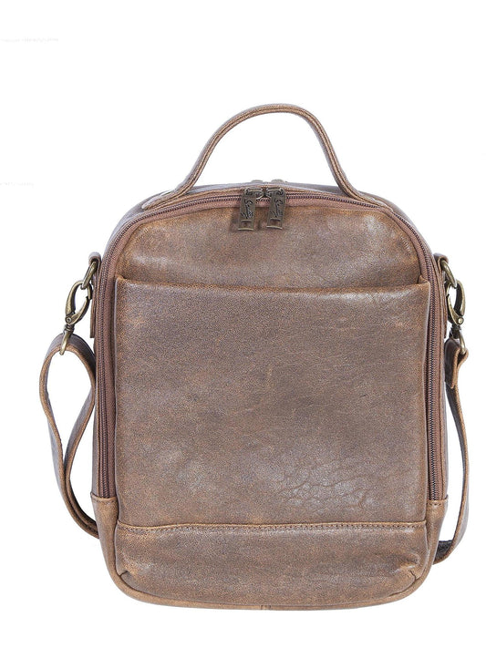 Scully  leather aerosquadron travel tote bag (men's)