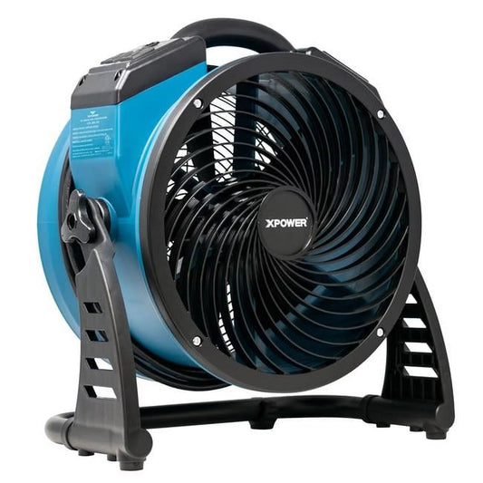 Xpower  13 in. brushless dc motor air circulator utility fan with power outlets