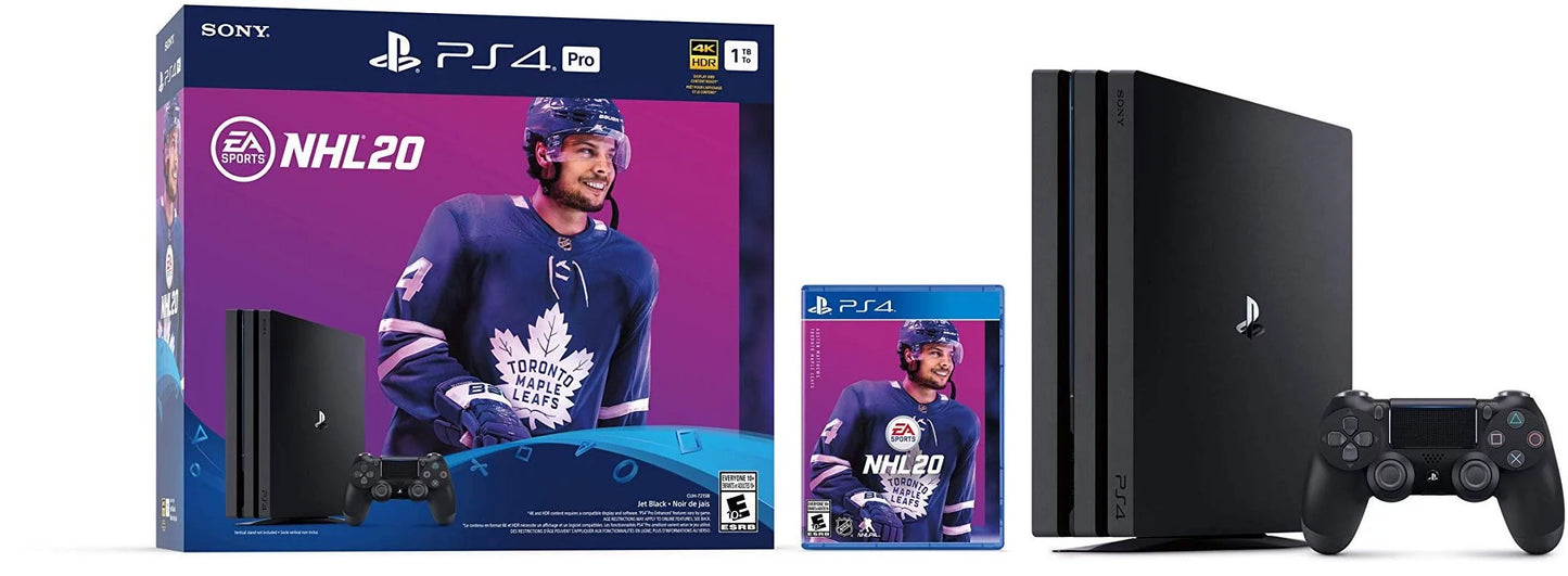 Sony playstation 4 pro console - nhl 20 bundle edition - 1tb [playstation 4 system]