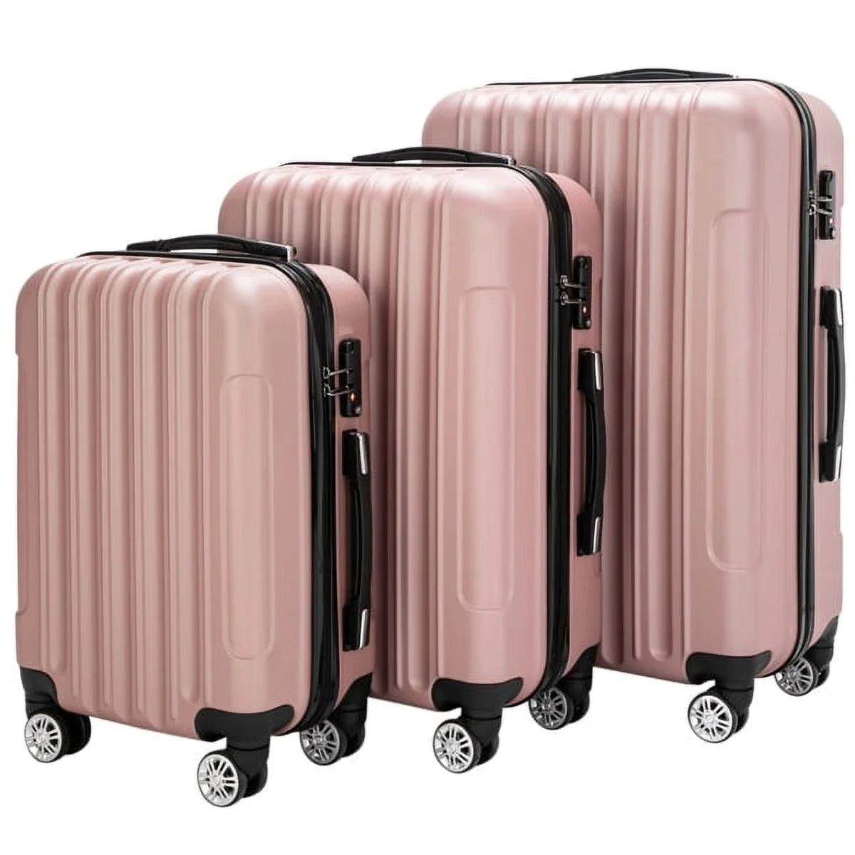 3-in-1 multifunctional large capacity traveling storage suitcase luggage set