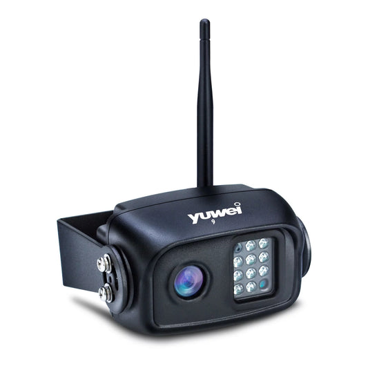 Yuwei yw-0629 advanced wireless backup camera with nightvision and in black color for cars, trucks, rvs, and trailers