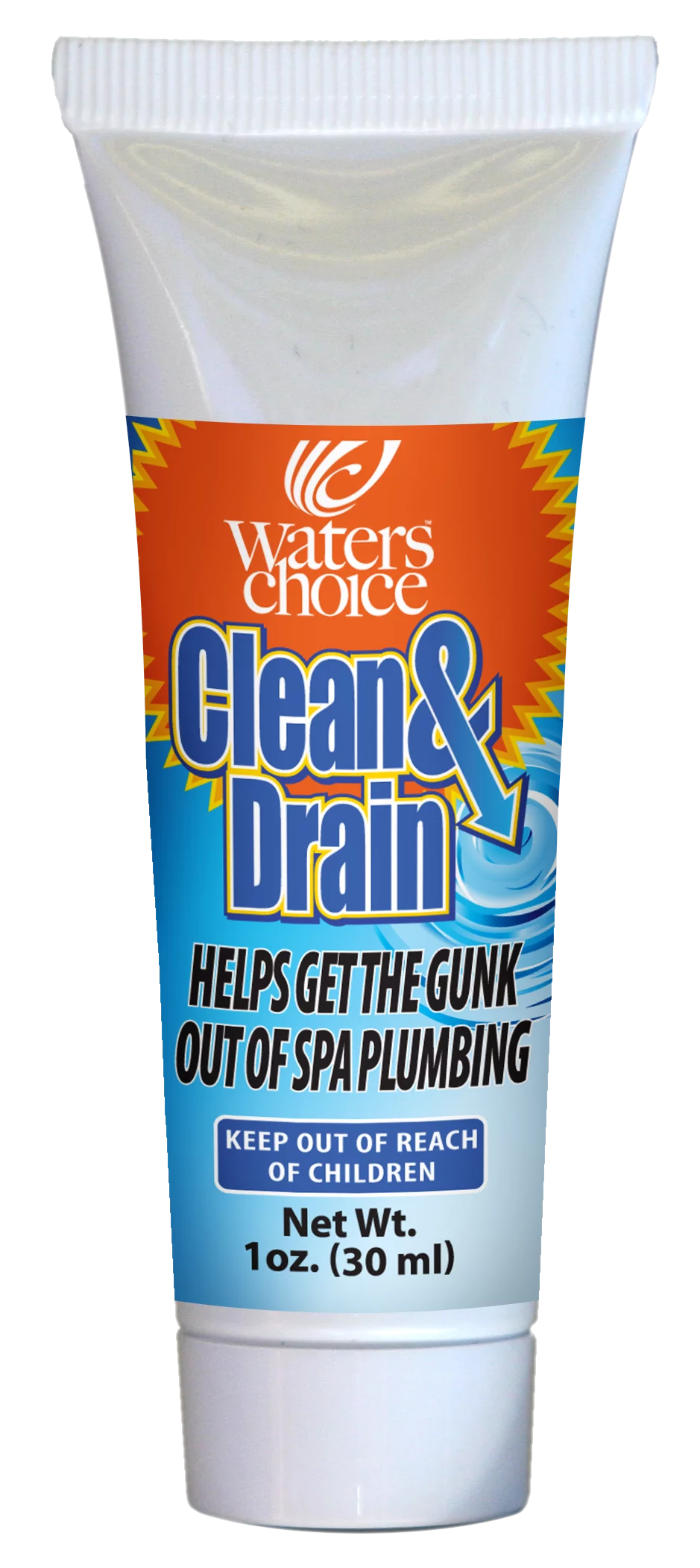 Waters choice clean & drain spa cleaning purge product