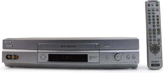 Restored sony slv-n750 full chassis 4-head hi-fi vcr (refurbished)