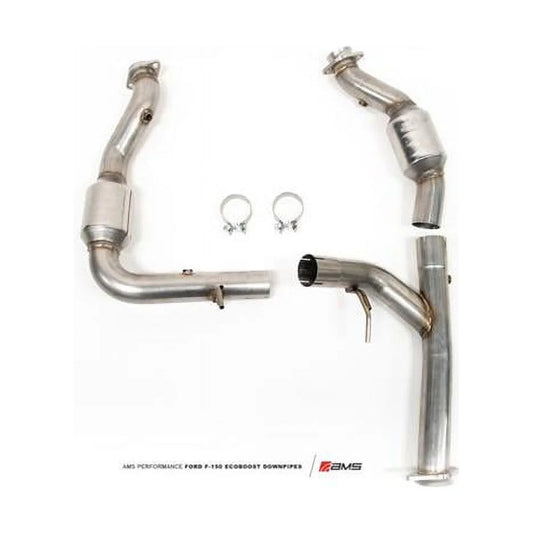 Ams  federal epa compliant catted downtubing for 2015 plus ford f-150 3.5l ecoboost