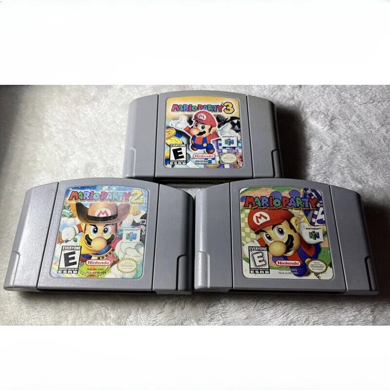 Super mario 64 party  video game cartridge console card for nintendo n64