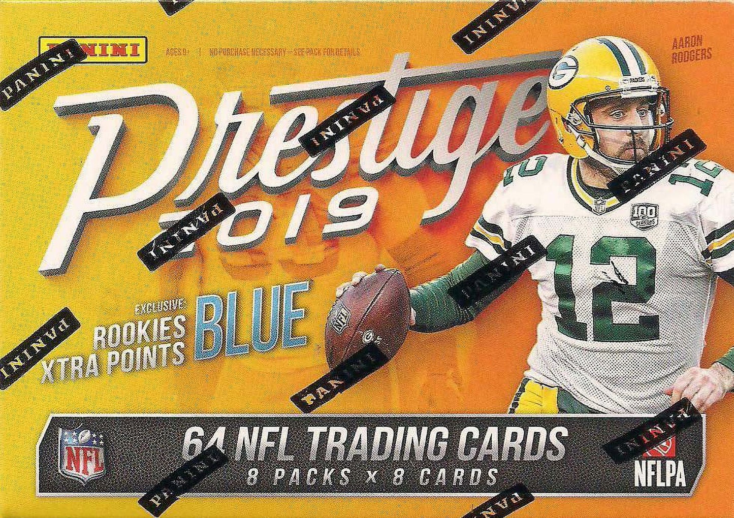 2019 panini prestige nfl football blaster box- featuring 2019 rookies in team jerseys