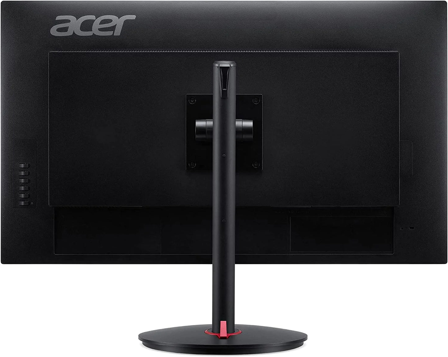 Acer 32” 144hz 4k gaming monitor 1ms amd freesync premium uhd (3840x2160) dci-p3 90% delta e&lt;1 vesa hdr400 hdmi 2.1 hdmi 2.1x2, displayport, usb, speaker nitro xv322qk vbmiiphzx