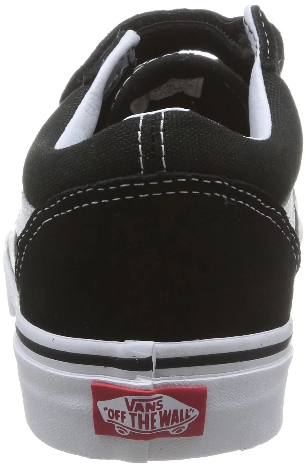 Vans old skool v unisex/child shoe size kid 2.5  athletics vn000vhe6bt black/true white