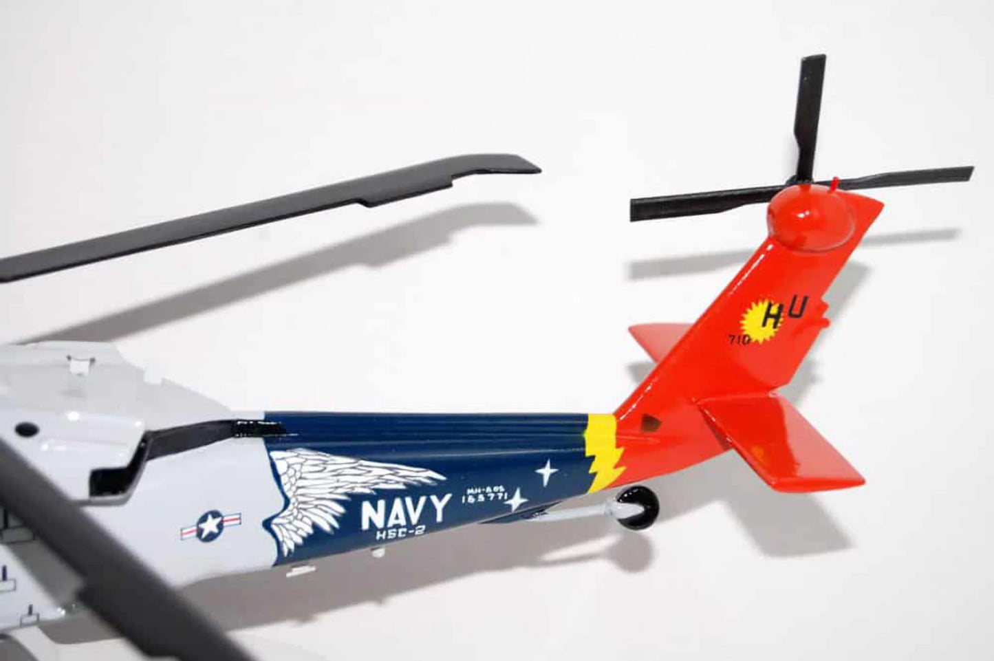 Sikorsky® mh-60s seahawk®, hsc-2 fleet angels (2009), 16 mahogany scale model