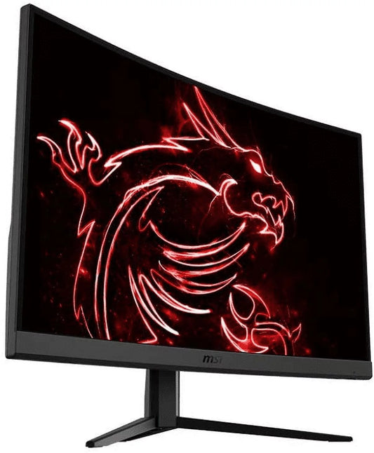 Restored msi optix g32c4w 32 inch curved 1920x1080 hdmi dp 165hz 1ms freesync lcd gaming monitor (refurbished)