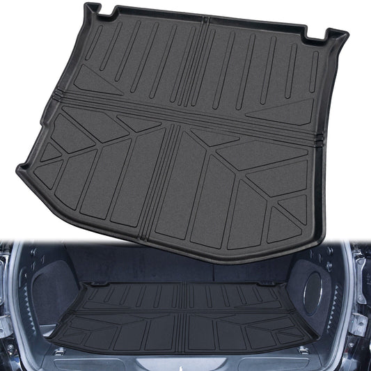 Trunk mat custom fit jeep grand cherokee 2011-2022 tpe cargo floor carpet rubber car rear cargo liner protector all weather black