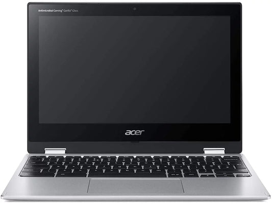 Acer 11.6" touchscreen convertible spin 311 chromebook laptop, 32gb storage, silver (cp311-3h-k23x)