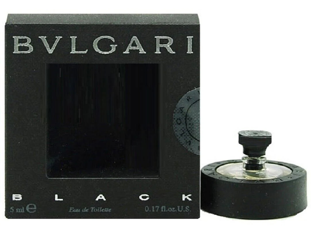 Bvlgari black * bvlgari 0.17 oz / 5 ml miniature edt women perfume splash