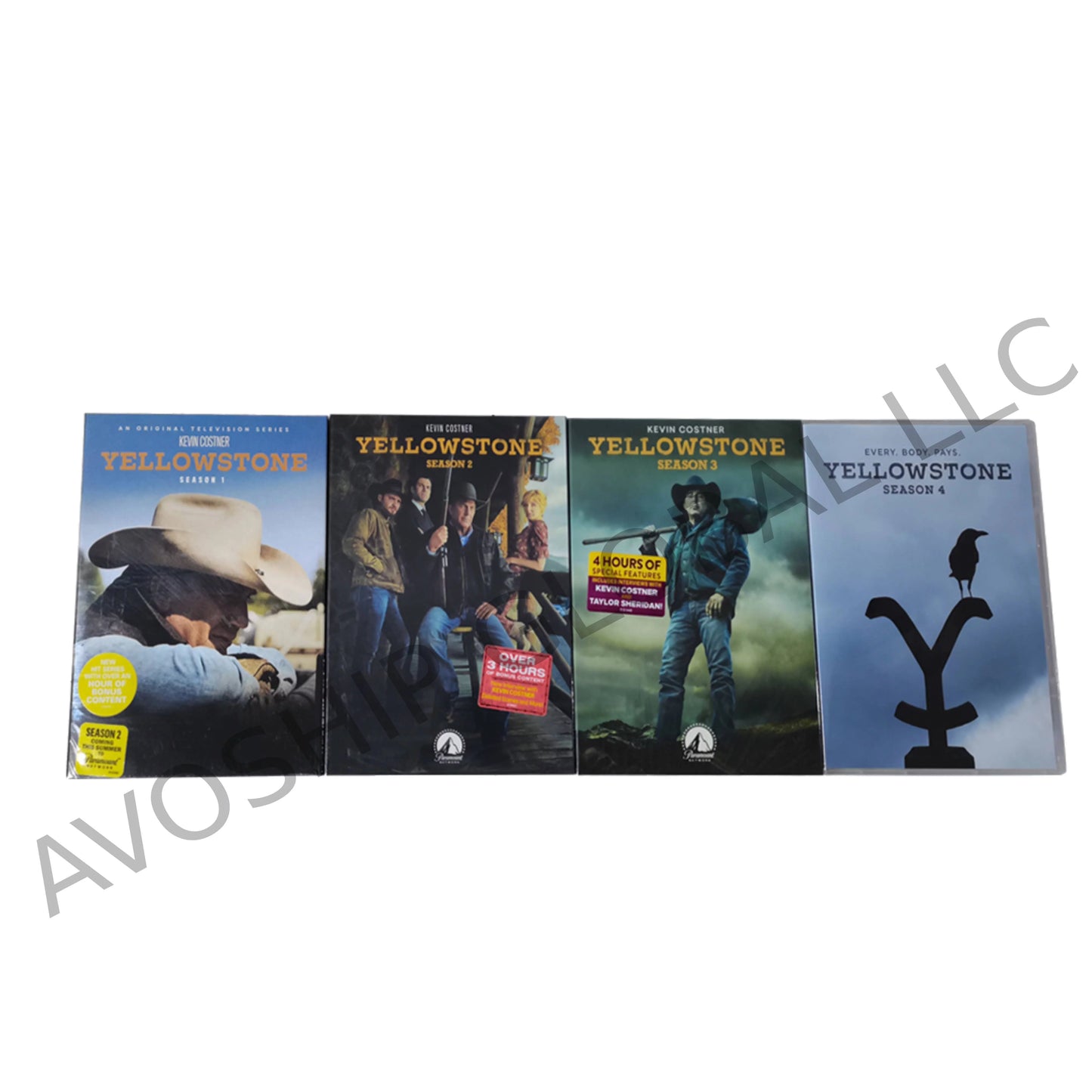 Yellowstone complete series season 1-4