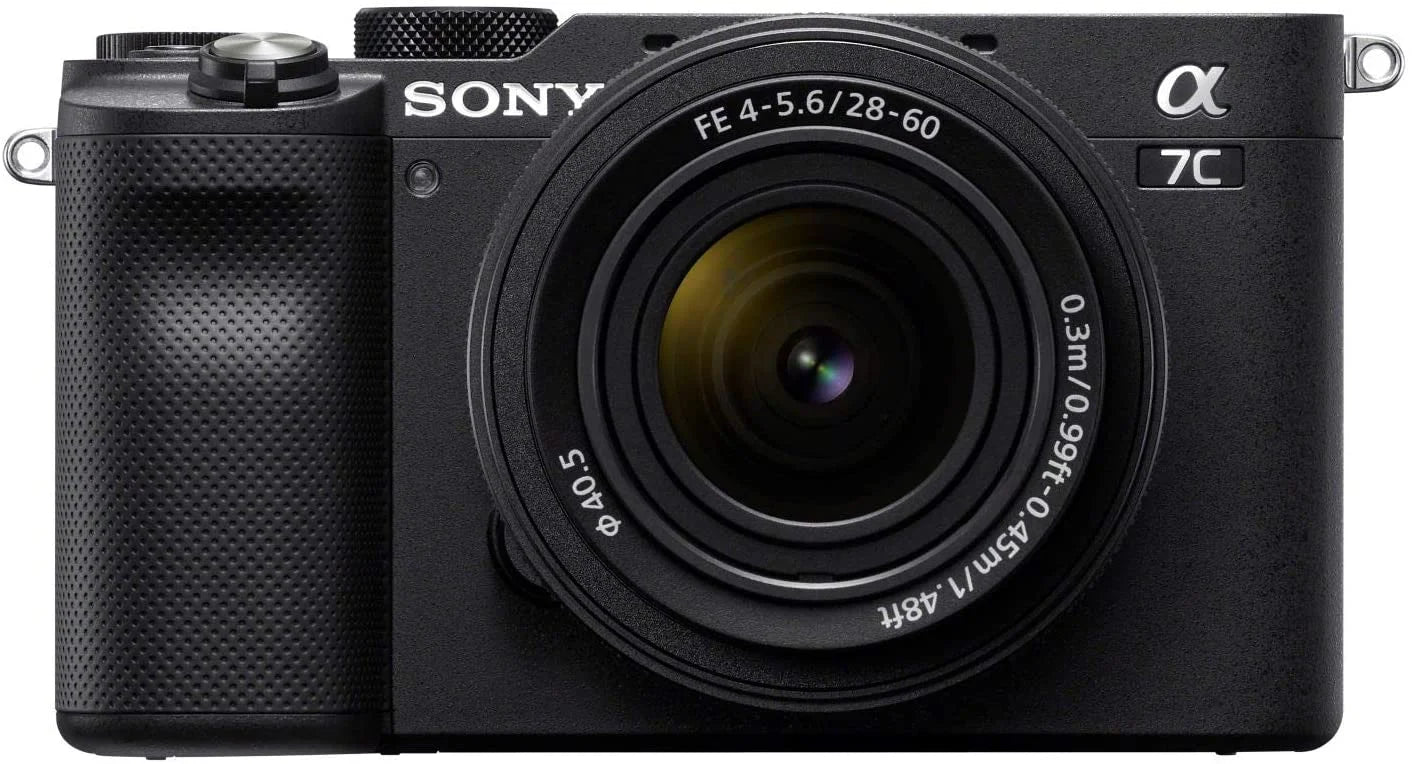 Sony alpha a7c mirrorless digital camera with 28-60mm lens black