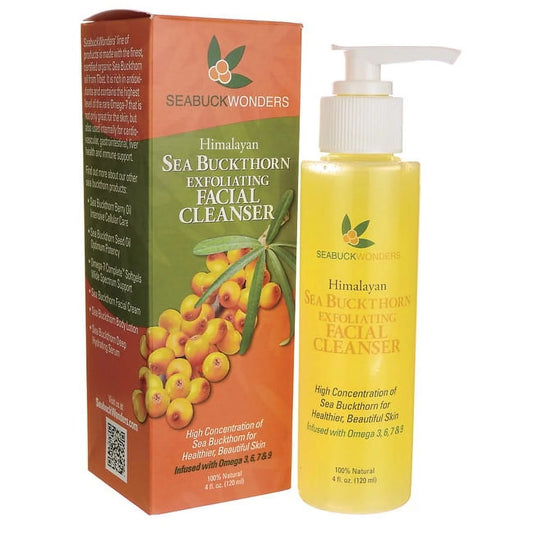 Seabuckwonders himalayan sea buckthorn exfoliating facial cleanser