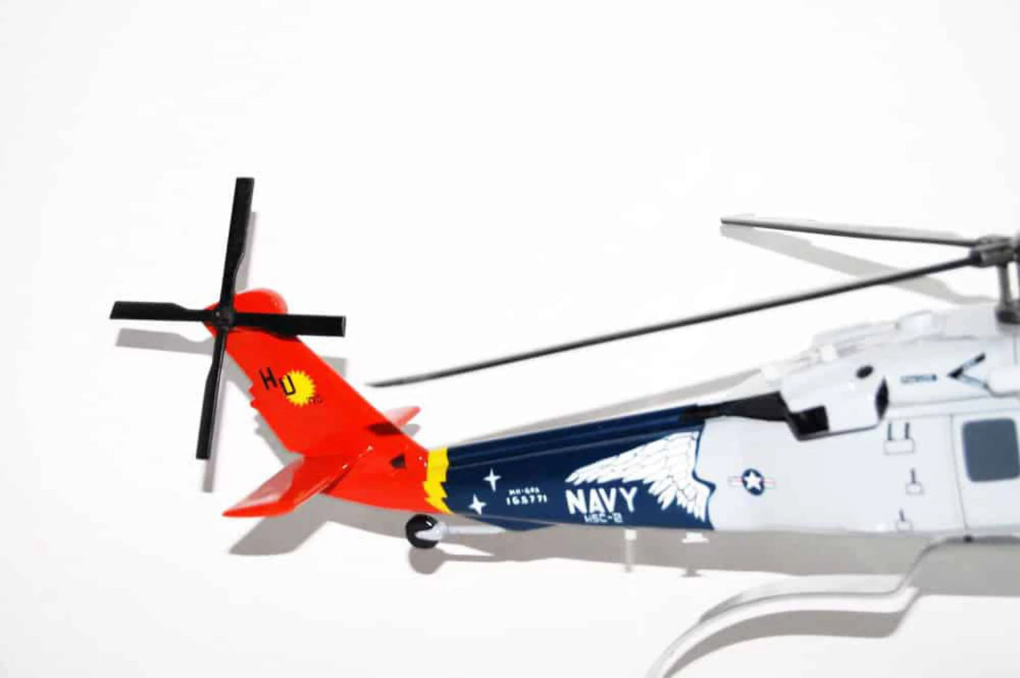 Sikorsky® mh-60s seahawk®, hsc-2 fleet angels (2009), 16 mahogany scale model