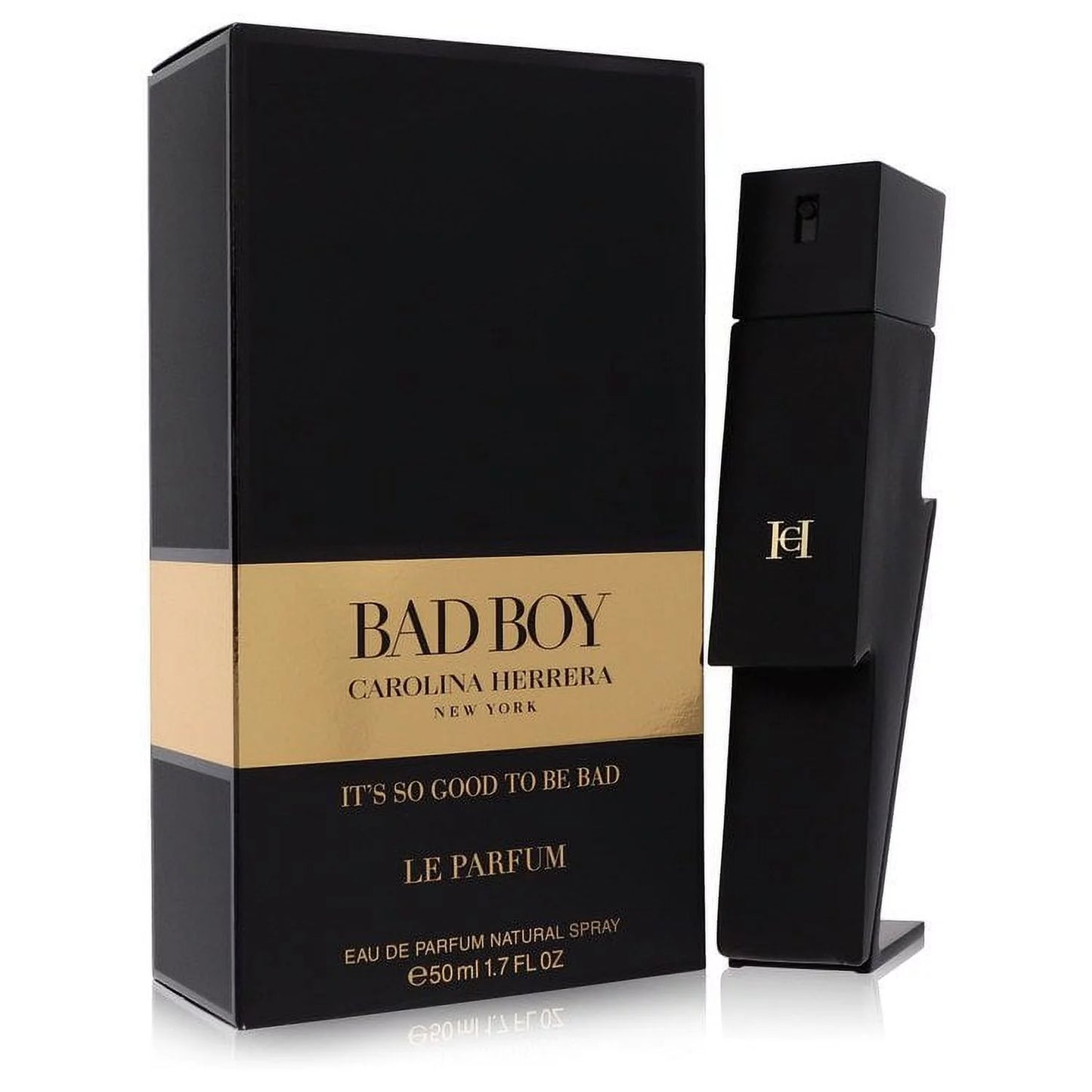 Bad boy le parfum by carolina herrera eau de parfum spray 1.7 oz for male