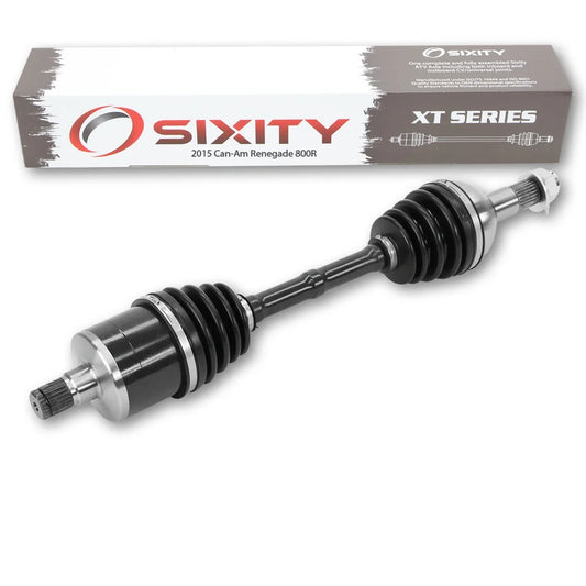 Sixity xt rear left axle compatible with can-am renegade 800r 2015 - efi 4x4