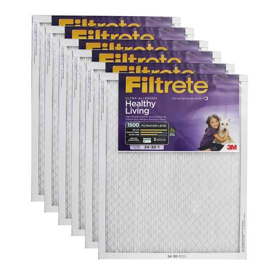 24x30x1 3m filtrete ultra allergen filter (6-pack)