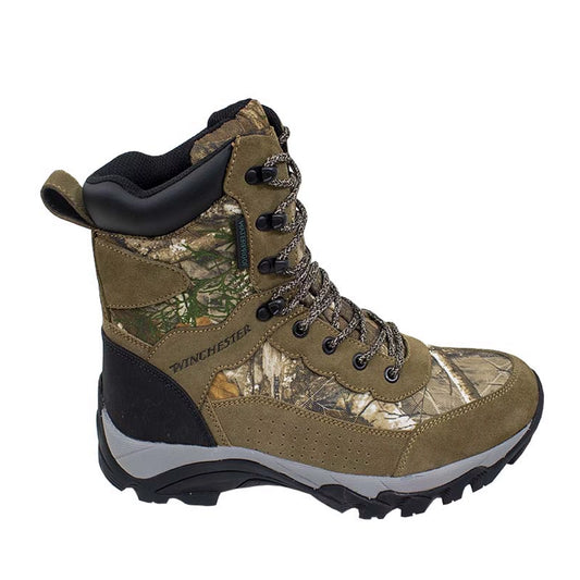 Winchester men’s bobbcat realtree edge waterproof hunting boots