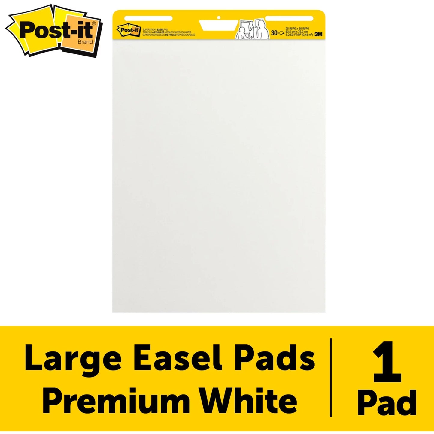 3m post-it easel pad