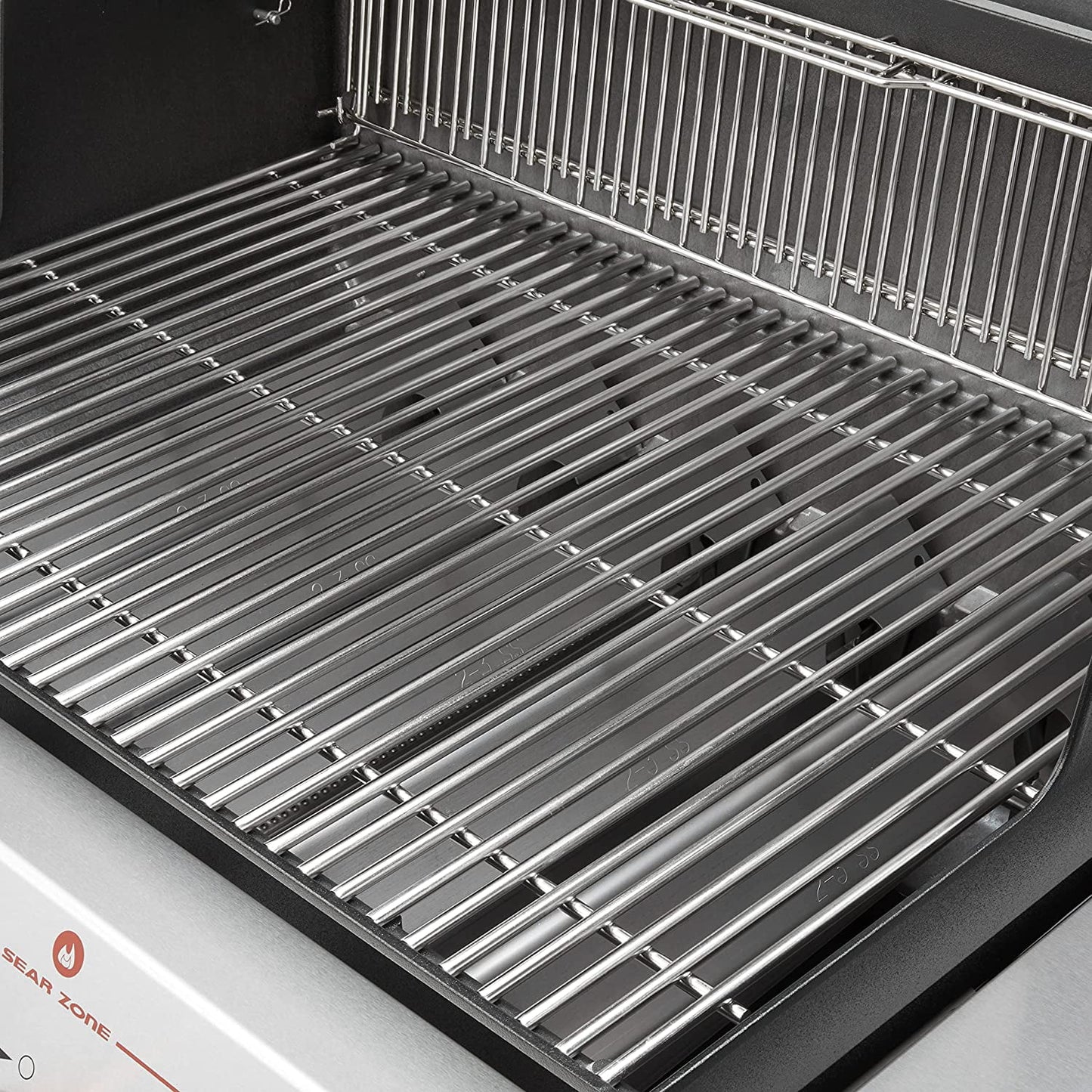 Weber genesis smart sx-325s 3-burner natural gas grill in stainless steel with smart technology