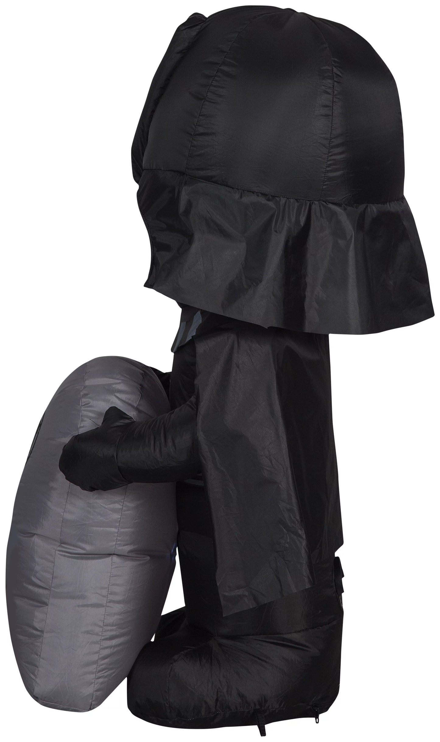 Airblown stylized darth vader airblown yard inflatable, with tombstone 3.5'