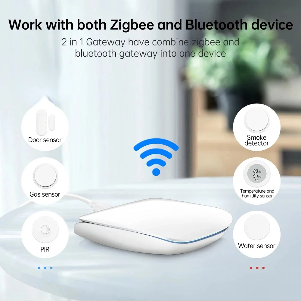 3.0 multi-  hub bluetooth mesh wireless bridge smart life remote control for alexa